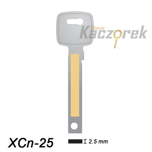 X-Key 003 - klucz surowy - XCn-25